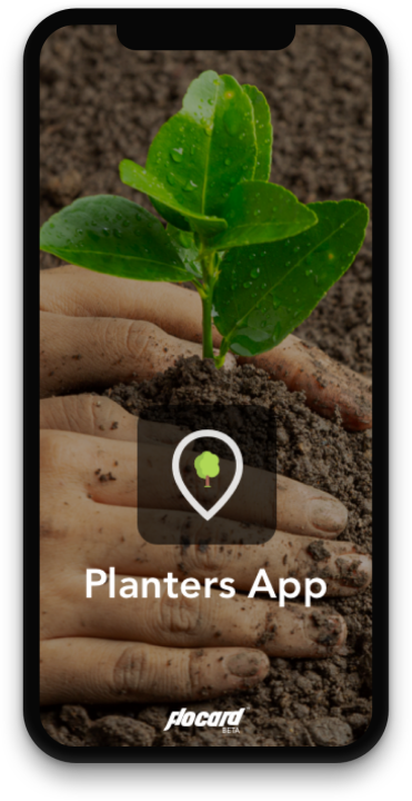 Planter's App Splash screen

FloCard.app